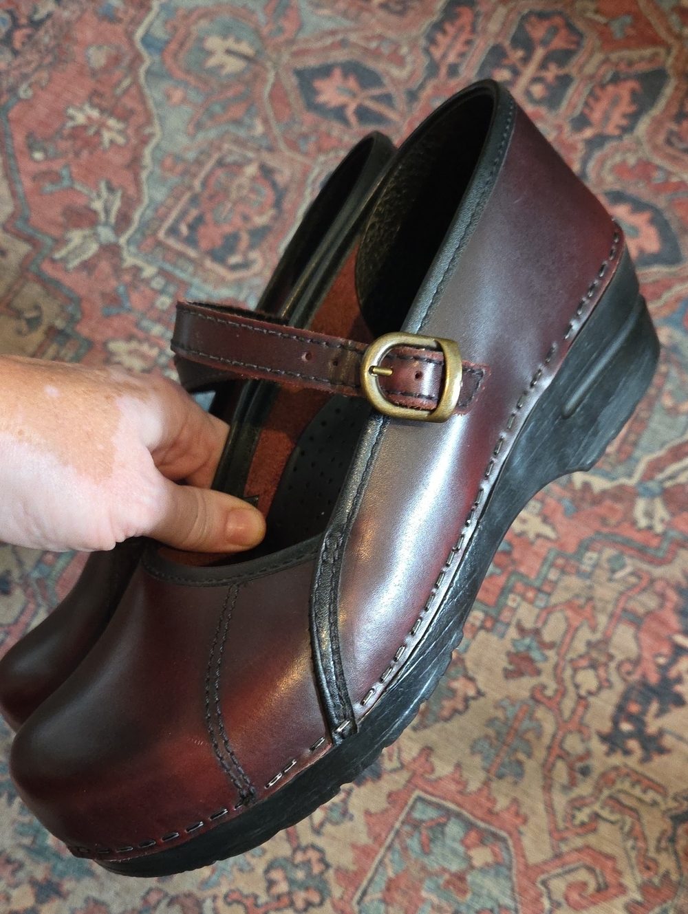 Dansko Sanita Danish Clog Mary Janes size 40 - Picture 3 of 8